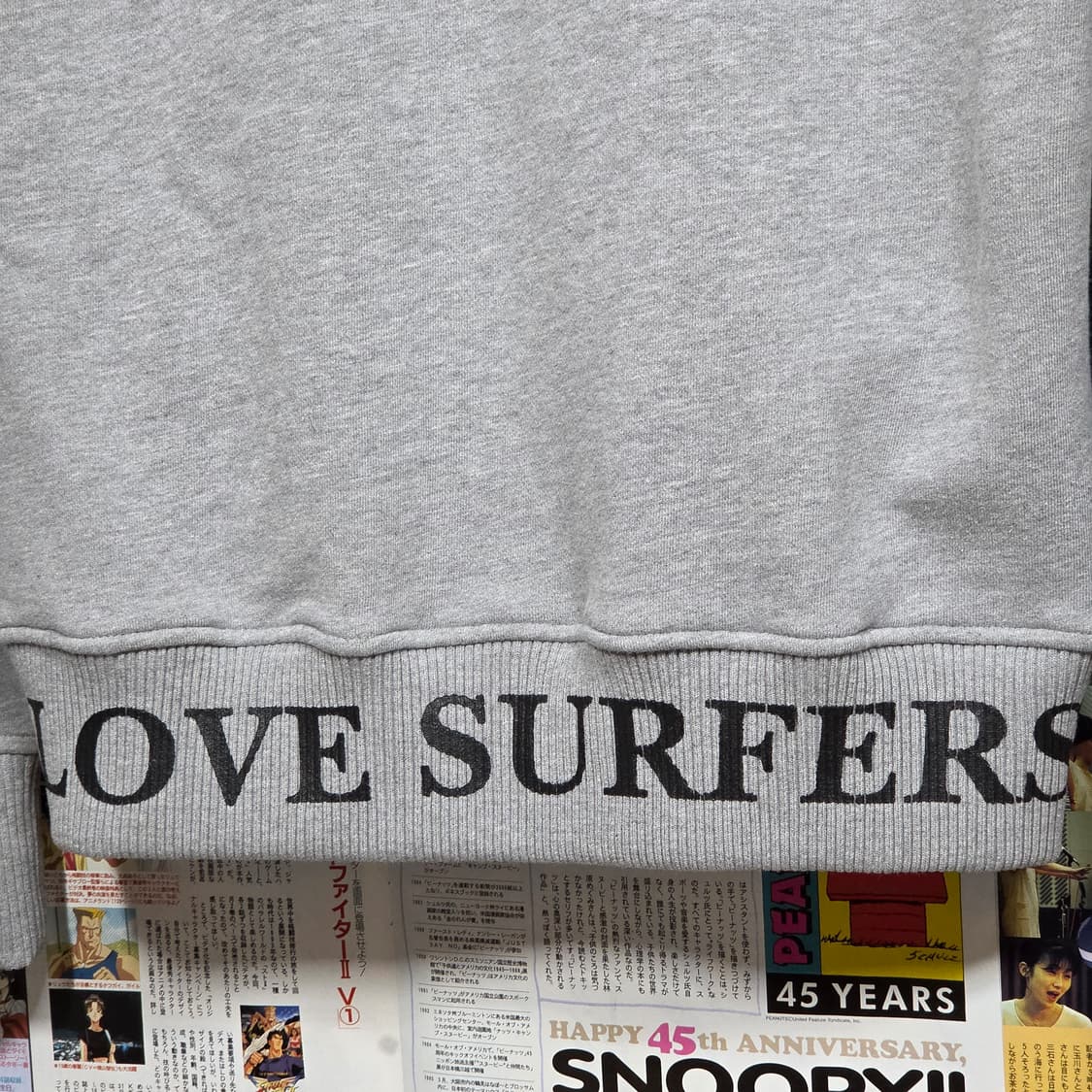 JPN 비치사운드 펑크 레터링 후드집업 상품이미지6