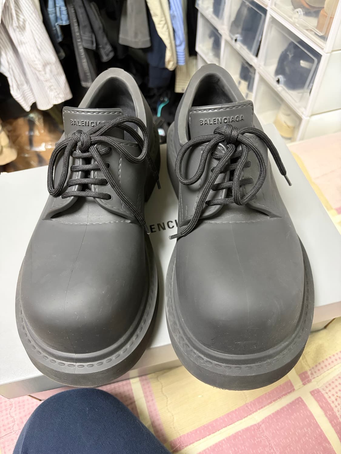 발렌시아가 스테로이드 블랙 42size 상품이미지3