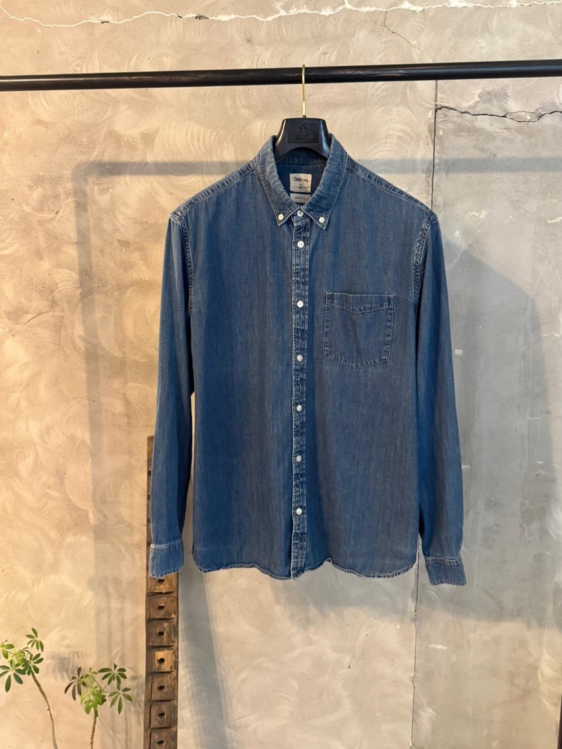 GAP 갭 1969 데님 버튼다운 셔츠 100 상품이미지1