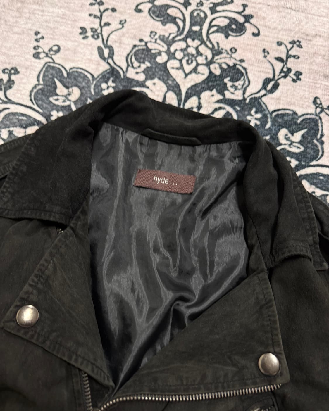 y2k cropped diagonal line jacket 상품이미지3