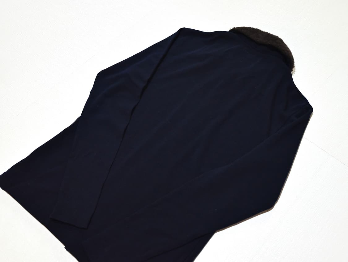 80s Yojhi Yamamoto fur collar jacke 상품이미지3