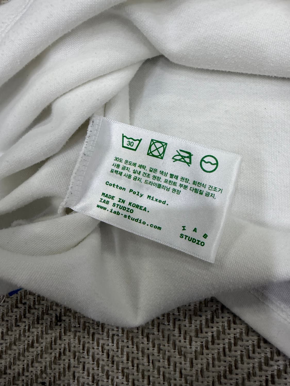 정품) 아이앱스튜디오 10주년 반팔 티셔츠 M 상품이미지8