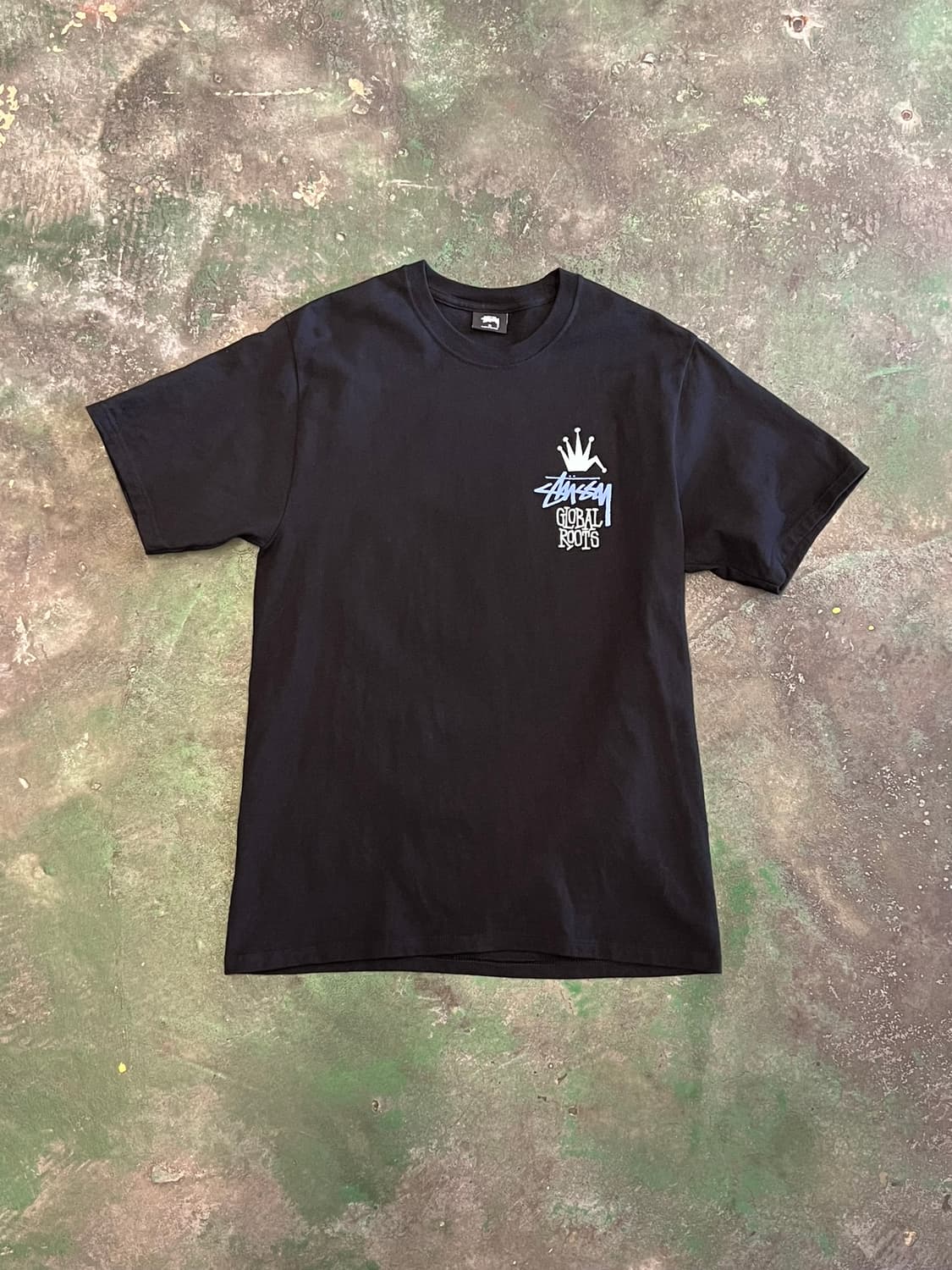 [M] 스투시 글로벌 루츠 반팔 티셔츠 Stussy 상품이미지1