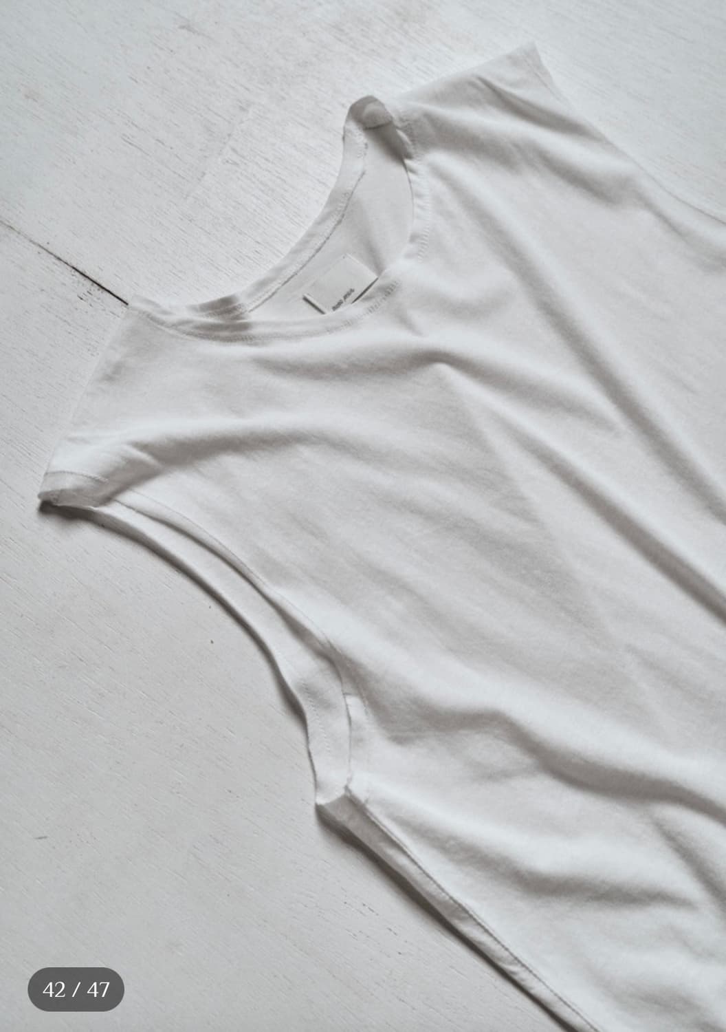 (1) mono prive Textured Base Sleeveless 상품이미지1