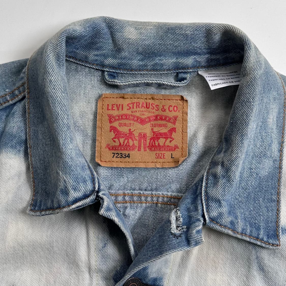 리바이스 다잉 데님 자켓 상품이미지6