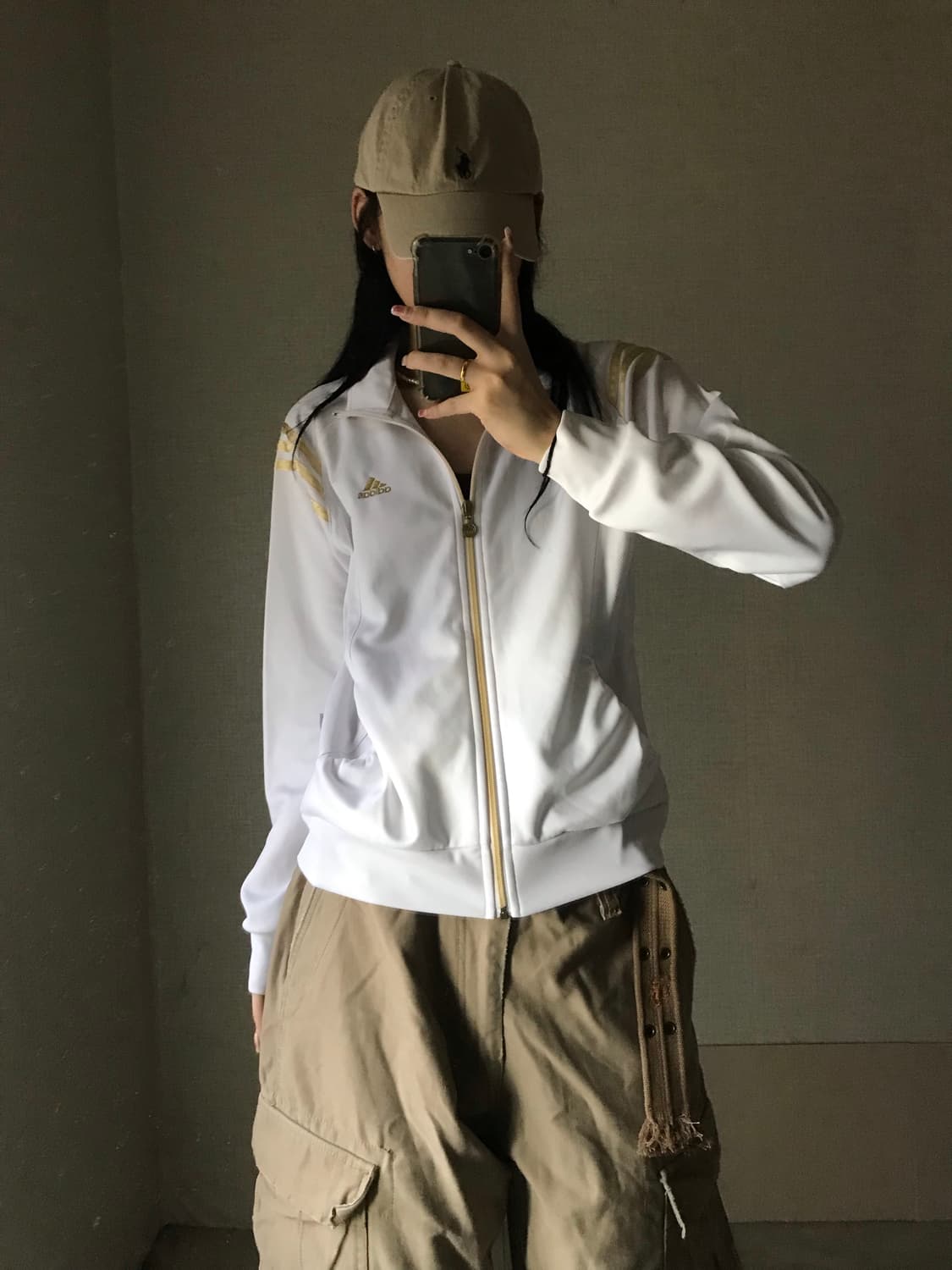 아디다스 화이트 골드 져지 상품이미지5
