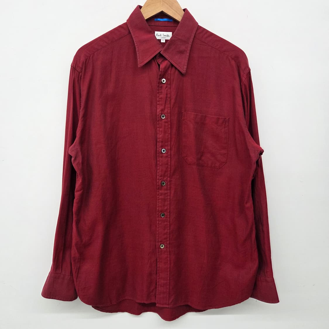 폴스미스 버건디 셔츠 남성XL 상품이미지2