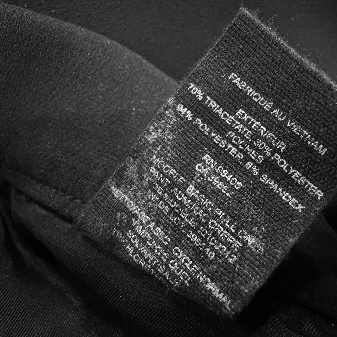 띠어리 백밴딩 슬랙스 팬츠 상품이미지3