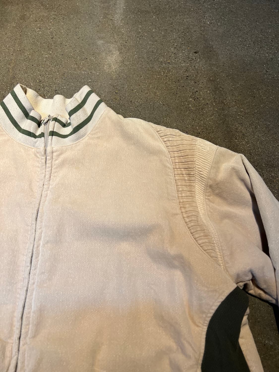 꼼데가르송 셔츠 코듀로이 집업 자켓 베이지 L 상품이미지4