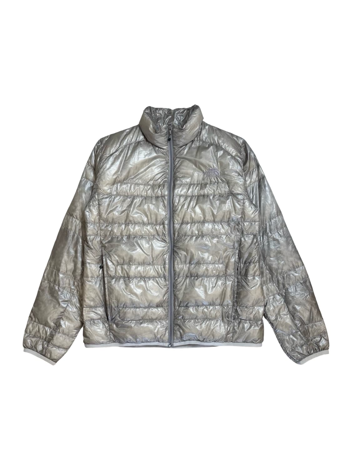 노스페이스 라이트 다운 자켓 실버 상품이미지3