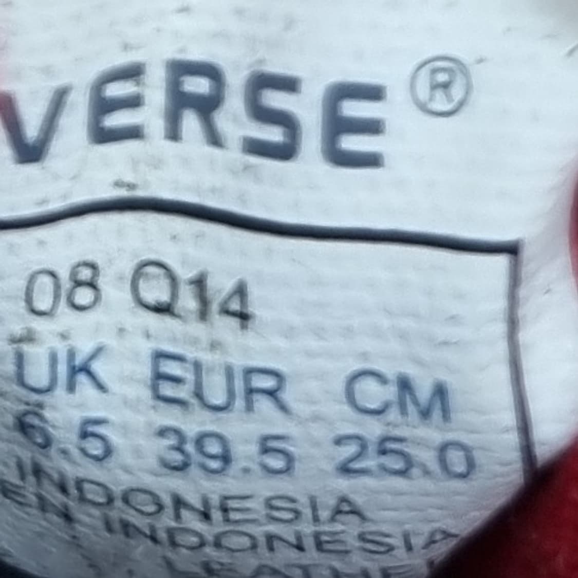 컨버스 척테일러 레더 레드 하이탑 250 상품이미지6