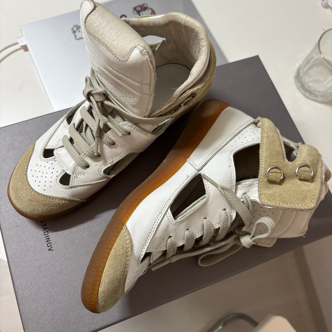 마르지엘라 독일군 컷아웃 하이탑 상품이미지2