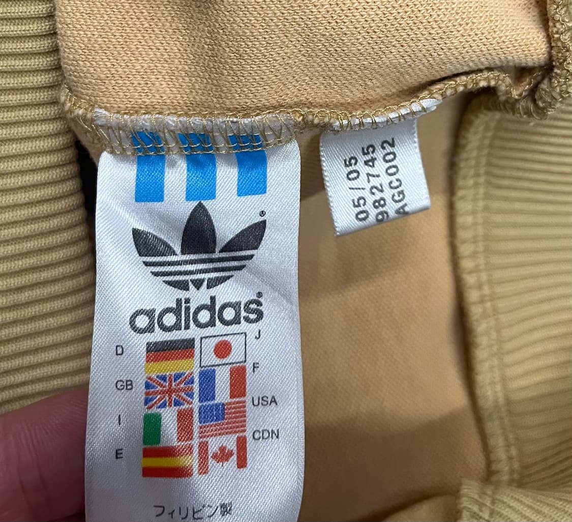 00s 아디다스 베컨바우어 베이지색 트랙탑 상품이미지7