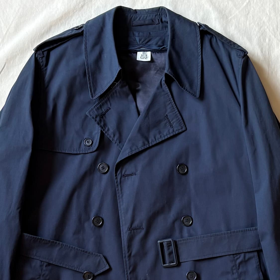 [42L] US Army All Weather Coat Navy 상품이미지2