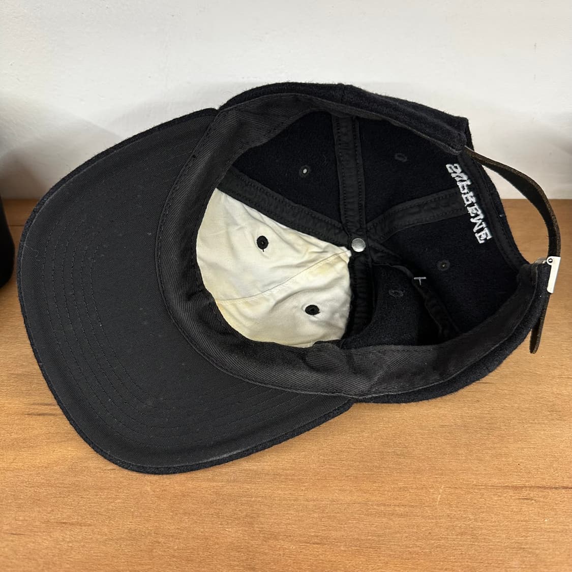 2015FW 슈프림 울 S 로고 캡 상품이미지6