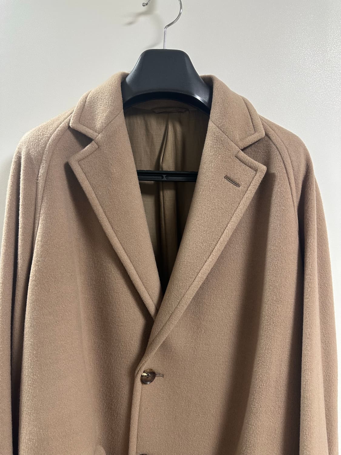 [4] 오라리 19aw 울 캐시미어 체스터필드 코트 상품이미지1