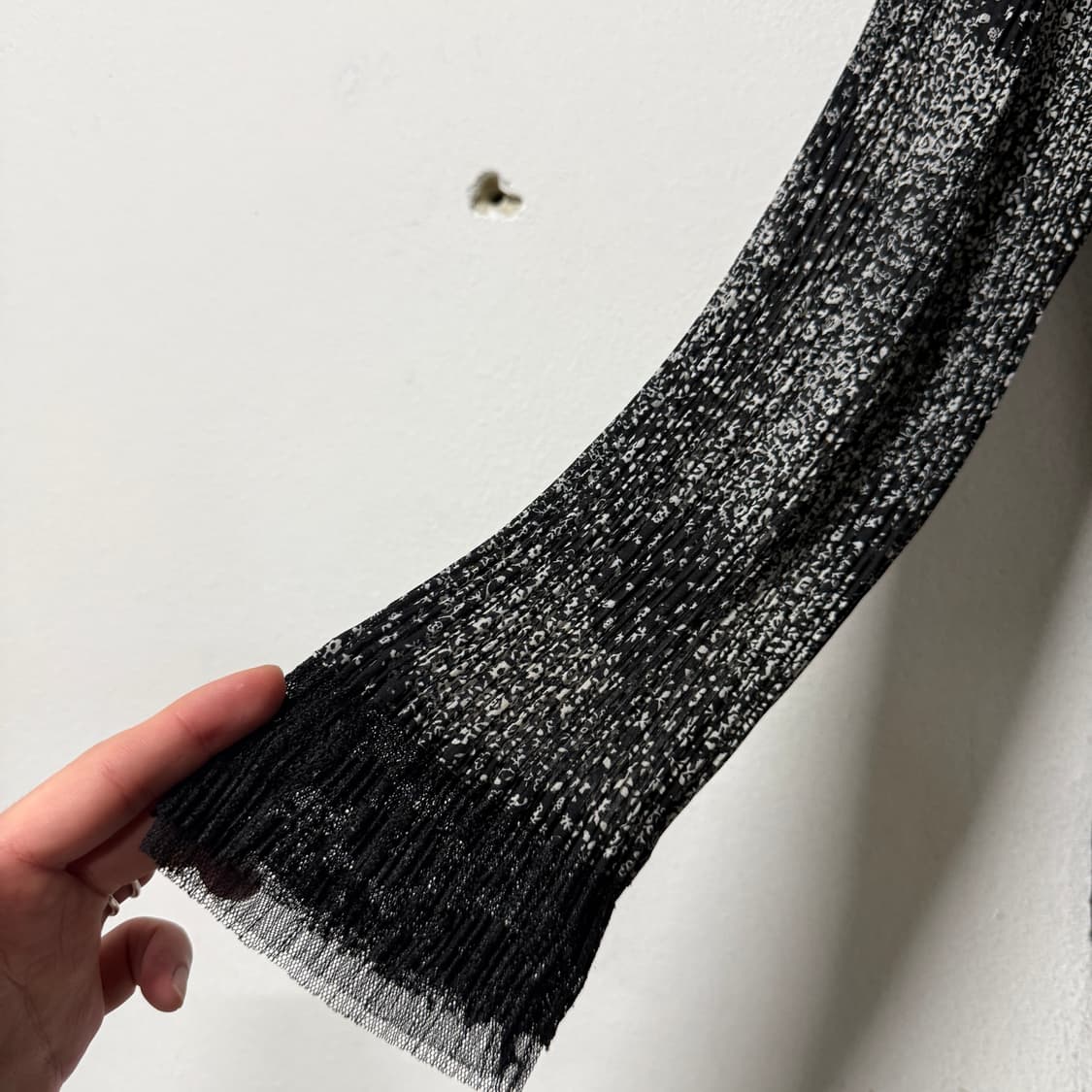 VTG 빈티지 고스 플리츠 레이스 디테일 블라우스 자켓 상품이미지6