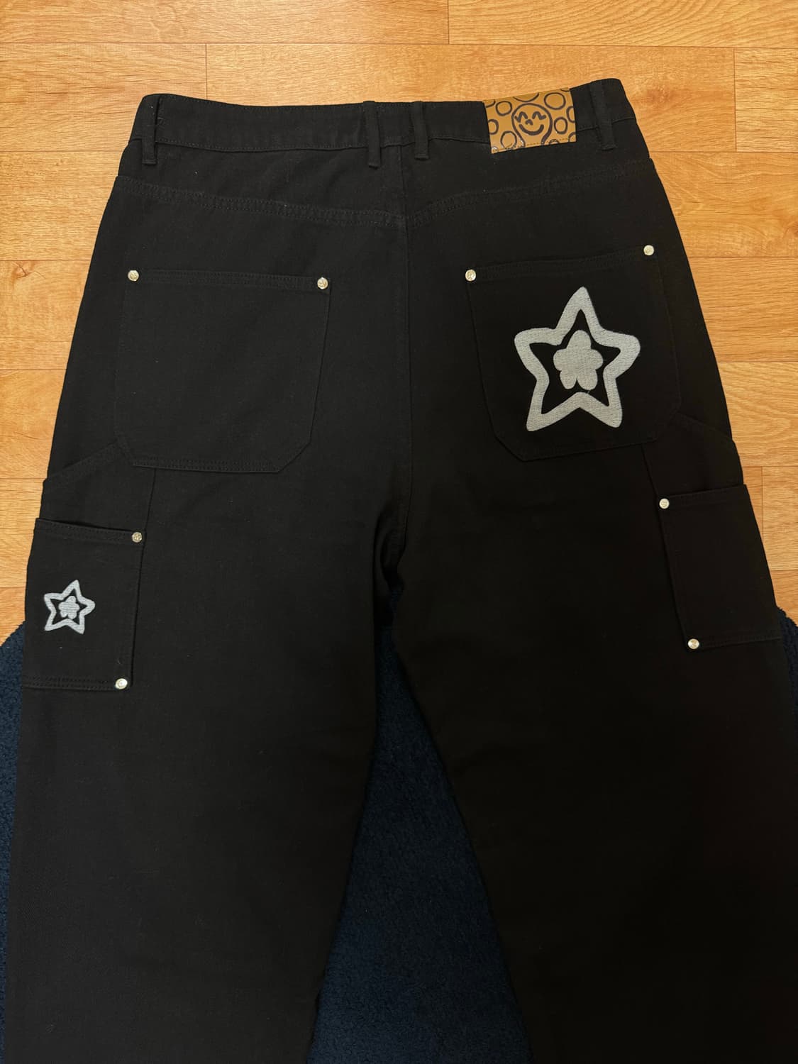 스타팀 더블니 카펜터 블랙 36 상품이미지1