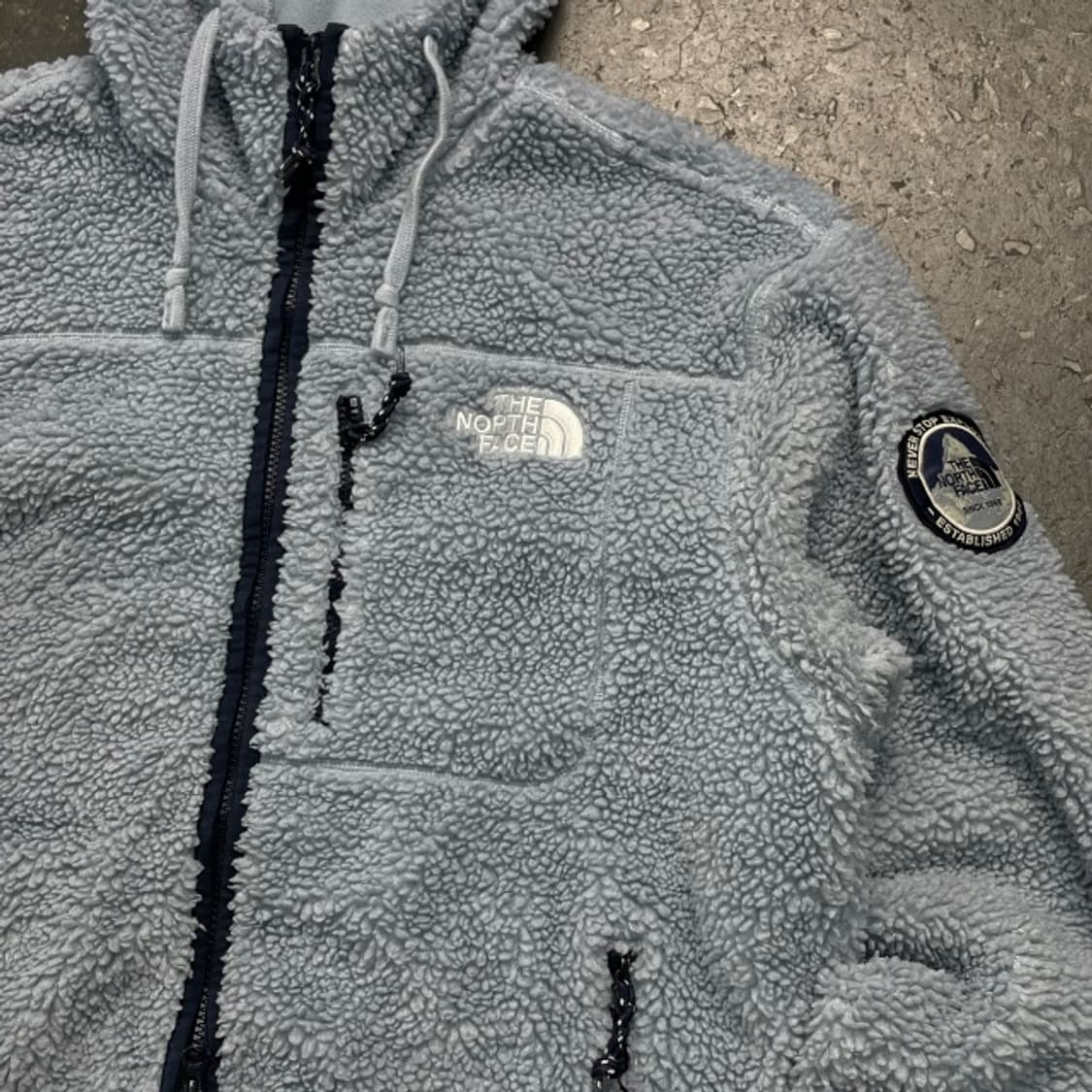 105 노스페이스 화이트라벨  그린 후리스  상품이미지2