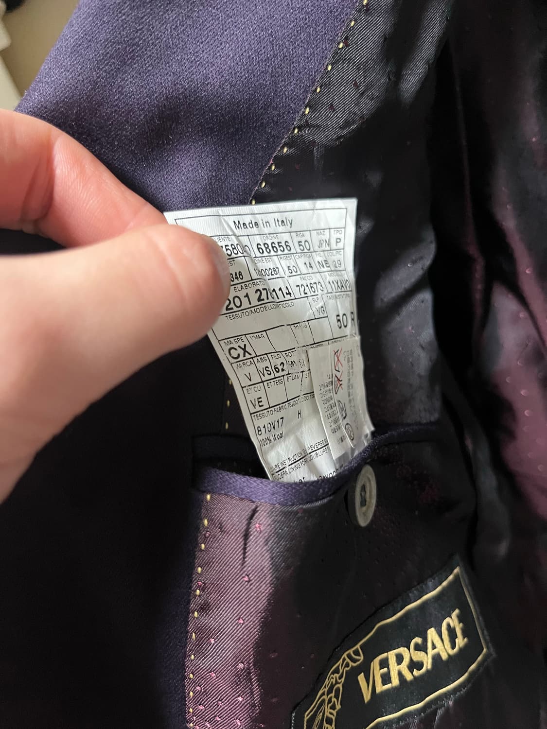 versace 베르사체 블레이저 상품이미지8