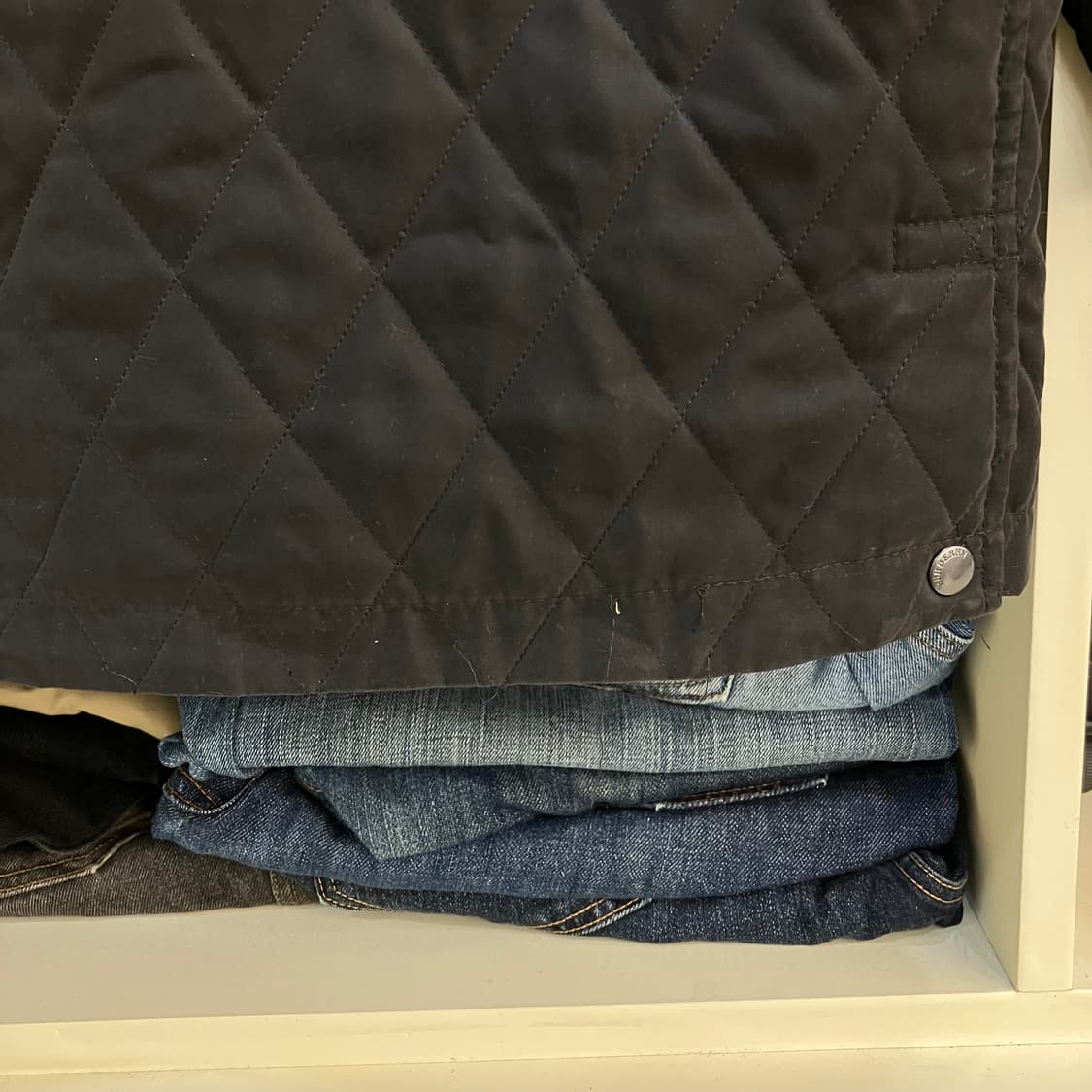 버버리 런던 누빔 롱 자켓 L  상품이미지8