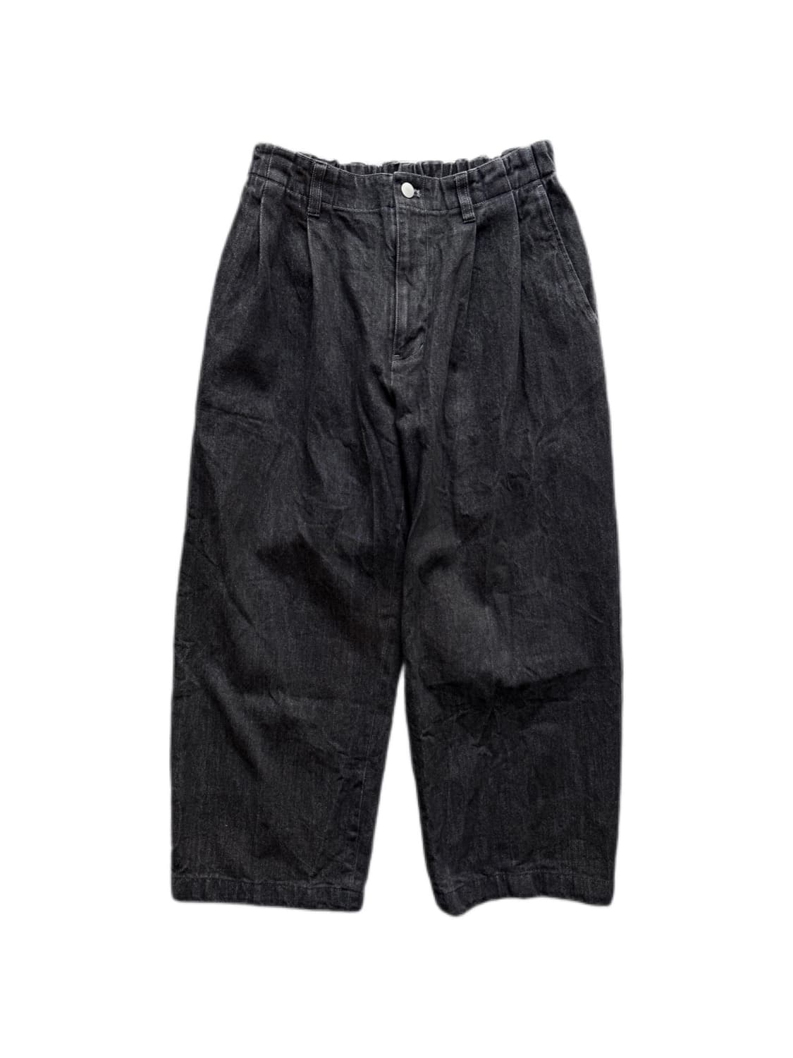 WYM 블랙 데님팬츠 33in 상품이미지1