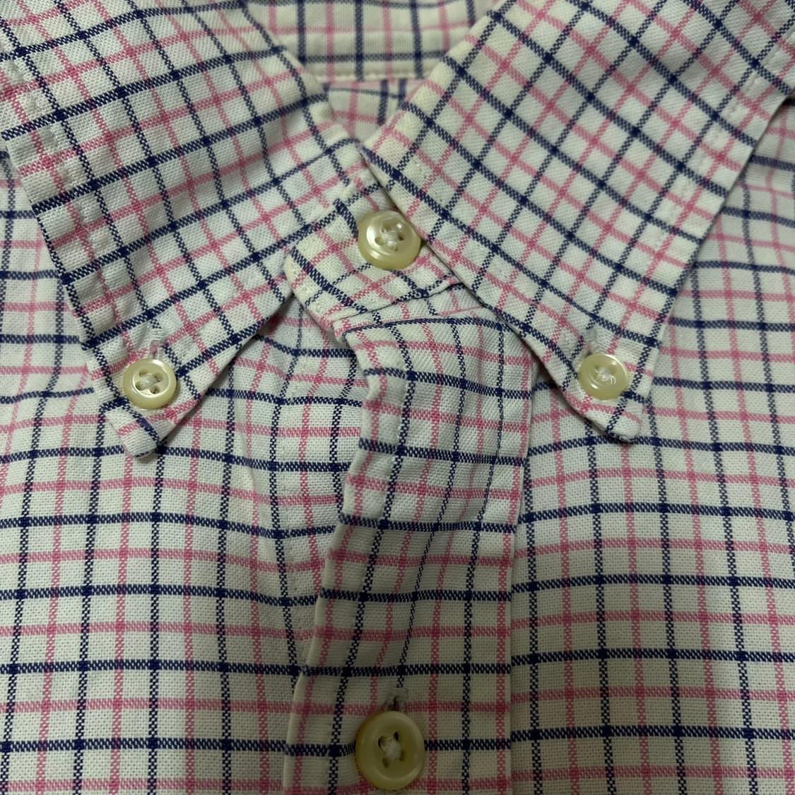 폴로 랄프로렌 옥스포드 체크 셔츠 S/90 상품이미지5