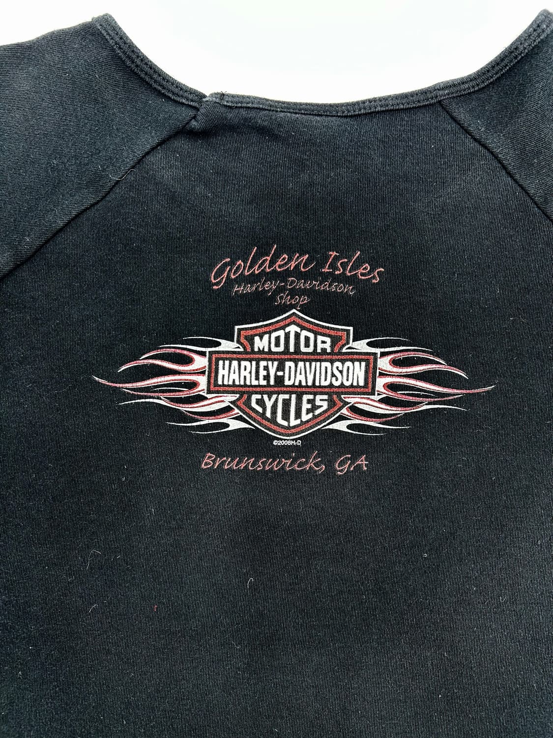 할리데이비슨 우먼 스포스터 50주년 기념 나그랑 반팔티 상품이미지5