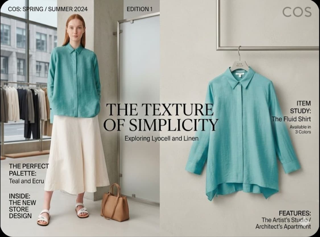 55.COS 리오셀 블라우스 상품이미지1