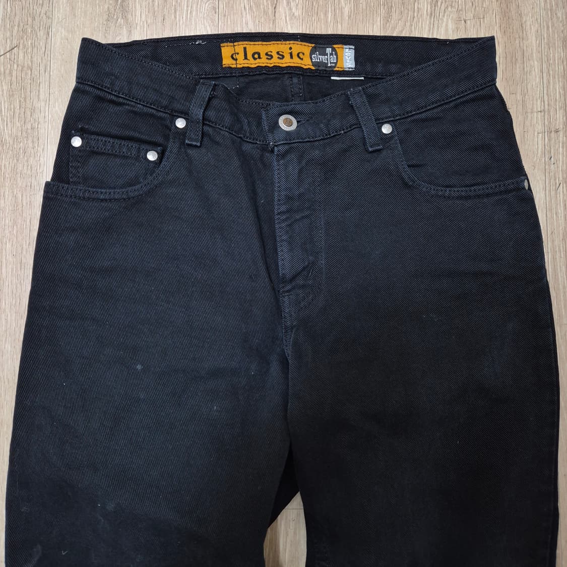 리바이스 클래식 실버탭 여성 블랙 데님팬츠 청바지 (26) 상품이미지2