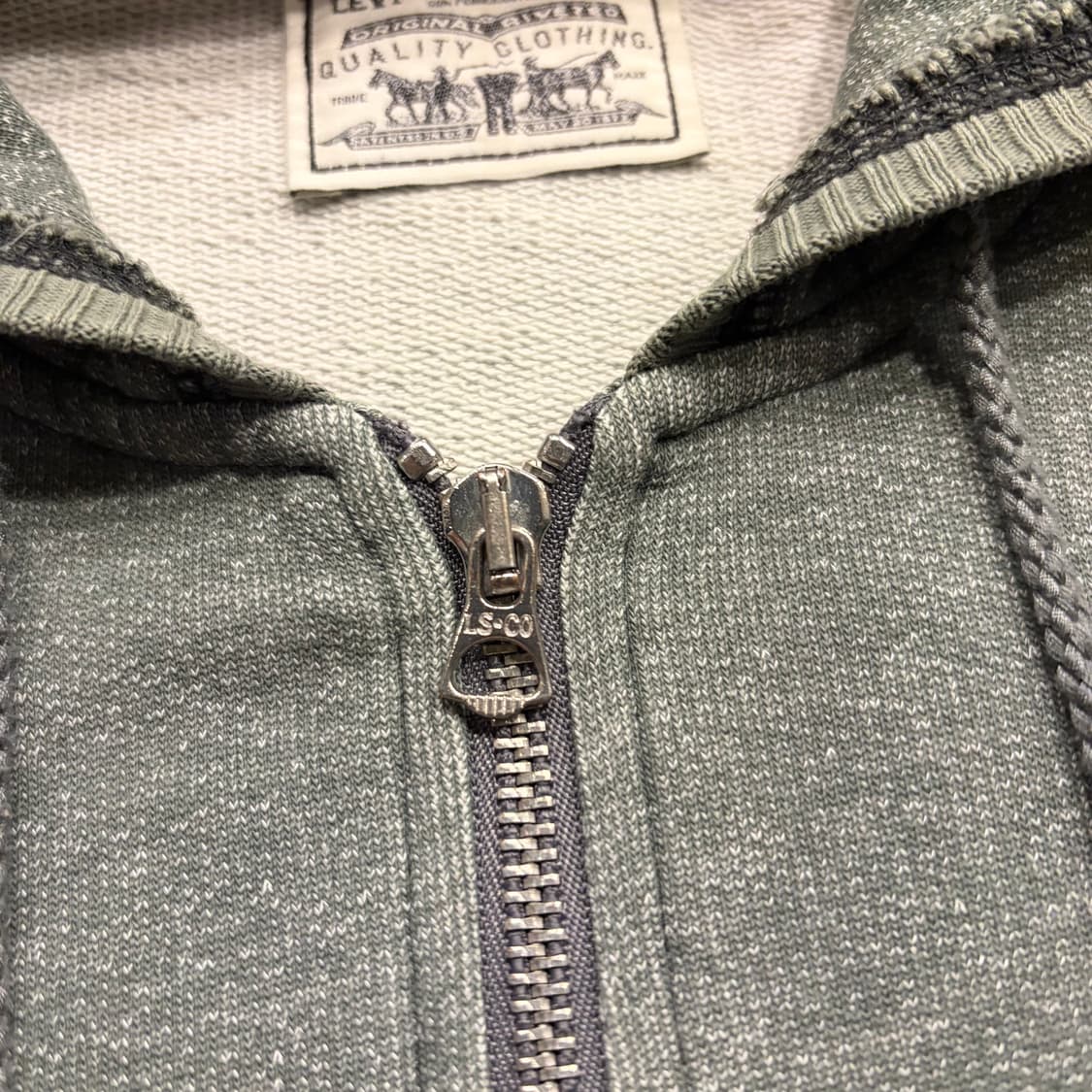 [L] 리바이스 빈티지 스타 SF53 후드집업 그린 B660 상품이미지5