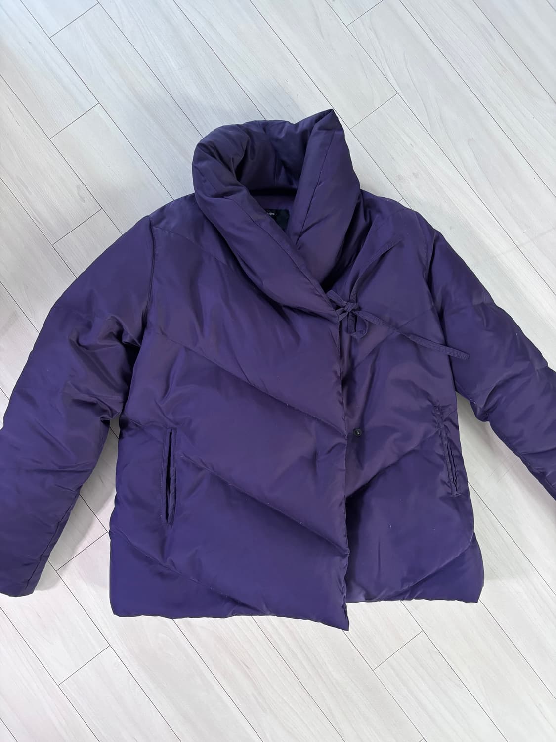 레이빔즈 Ray Beams 보라색 패딩 상품이미지1