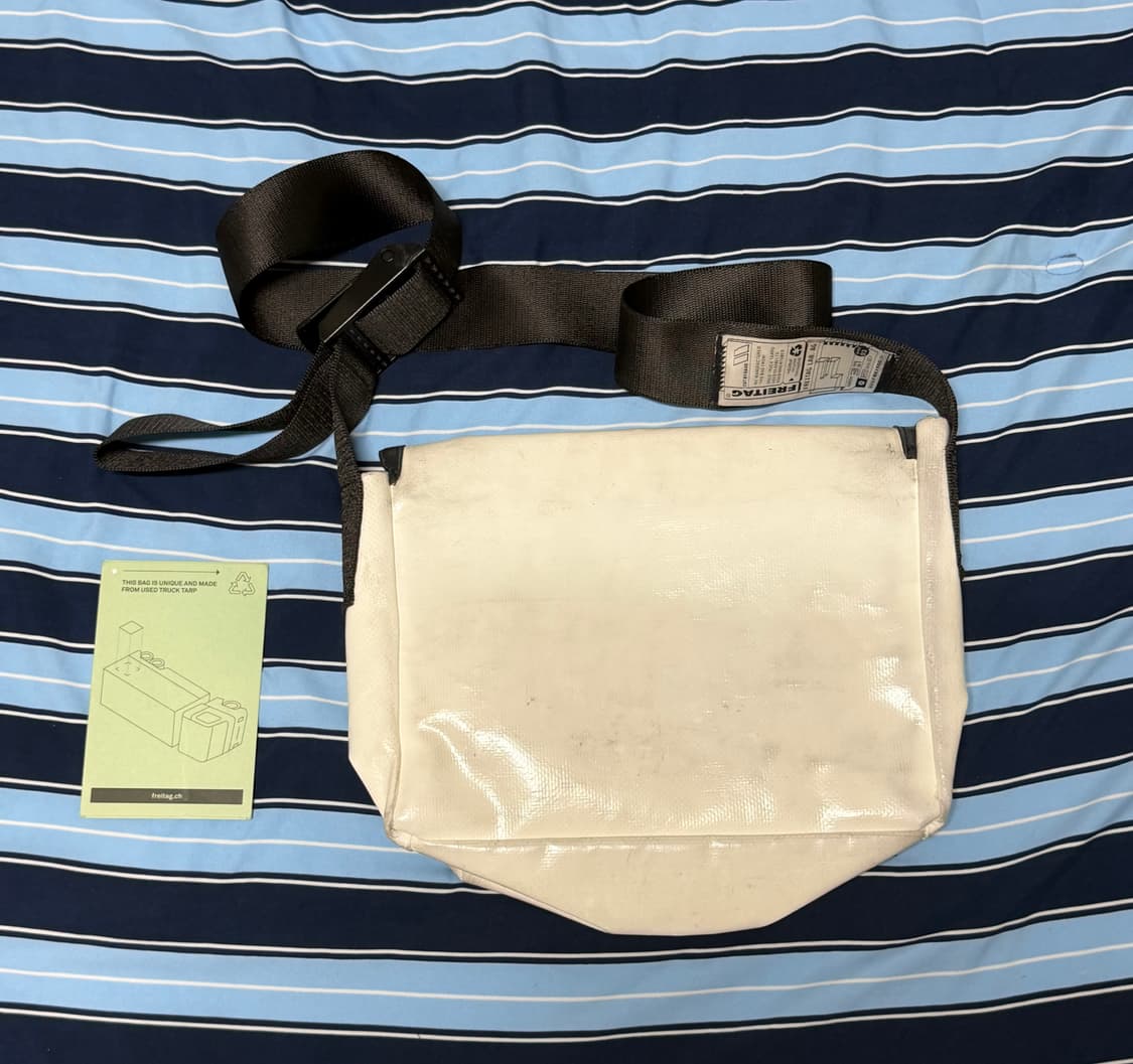 프라이탁 F11 라씨 오프화이트 메신저백 (민트택O) 상품이미지3