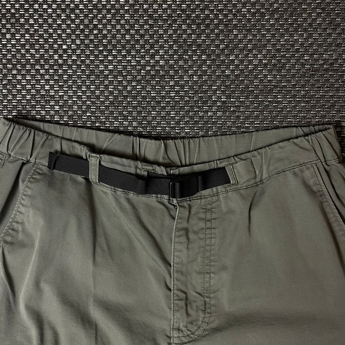 (32) 파타고니아 카키그레이 벨트 포인트 하프 팬츠 M 상품이미지4