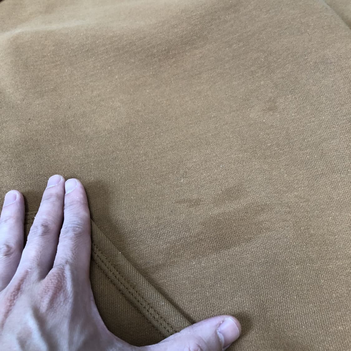 (XL) 칼하트 Carhartt 서멀 후드 집업 카멜 브라운 상품이미지3