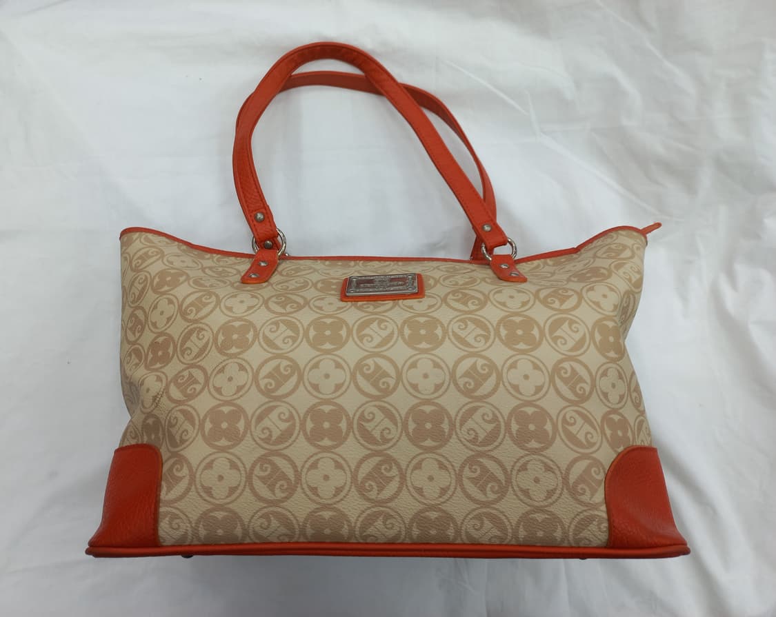 피에르가르뎅 토트백 오렌지 상품이미지2