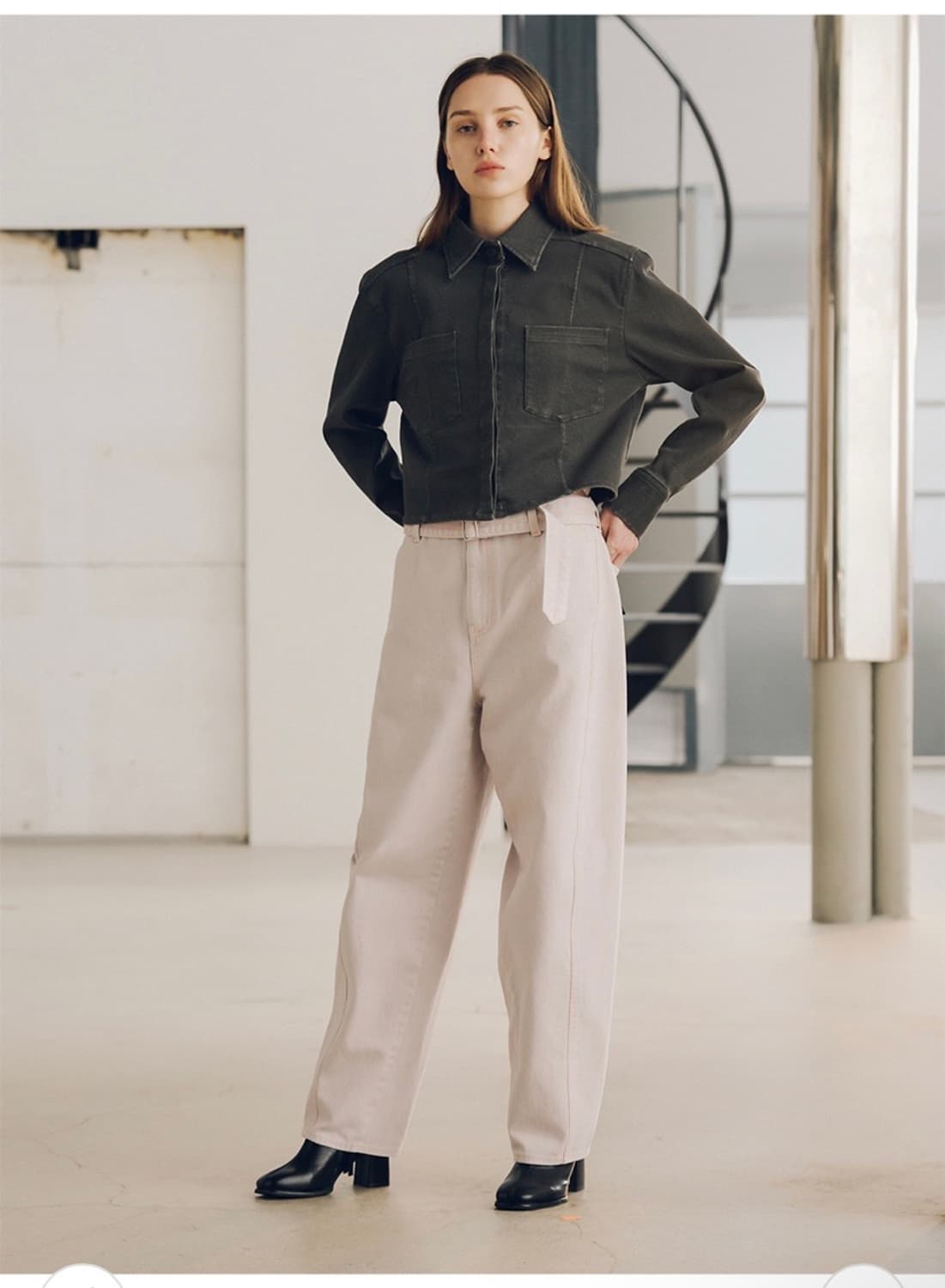 크롭 자켓 / 새상품 / 더 새터데이 이브닝 포스트 상품이미지3