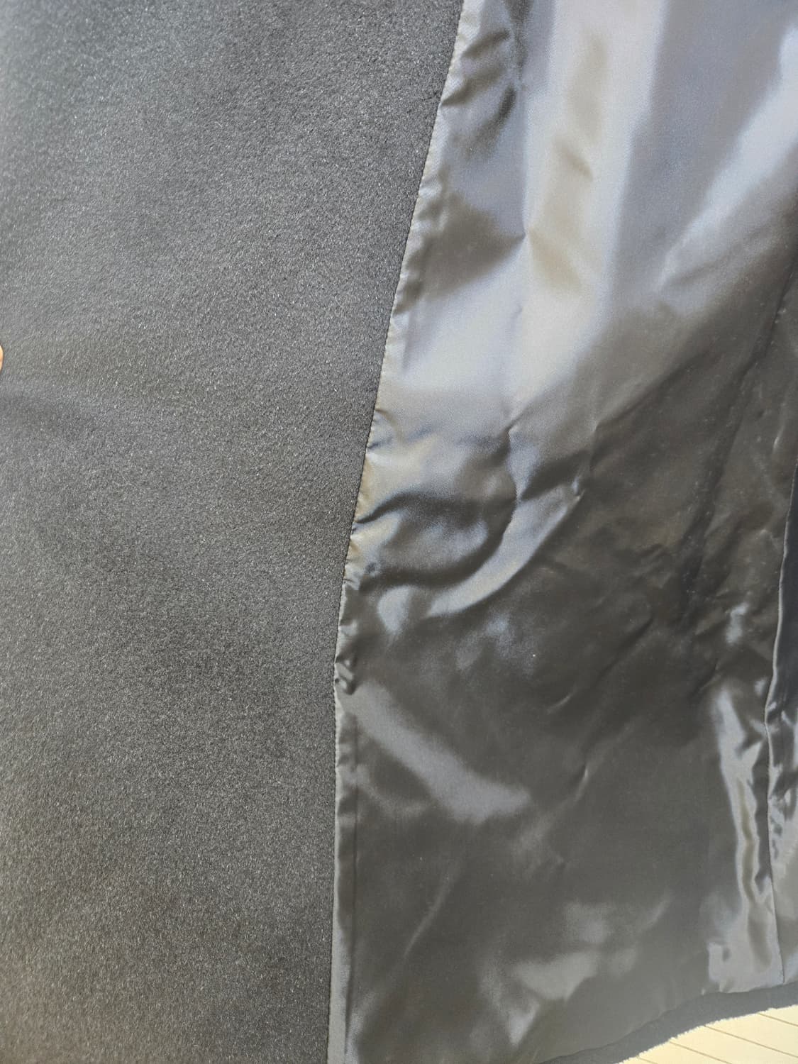 마쥬 블랙 울 롱  코트 상품이미지3