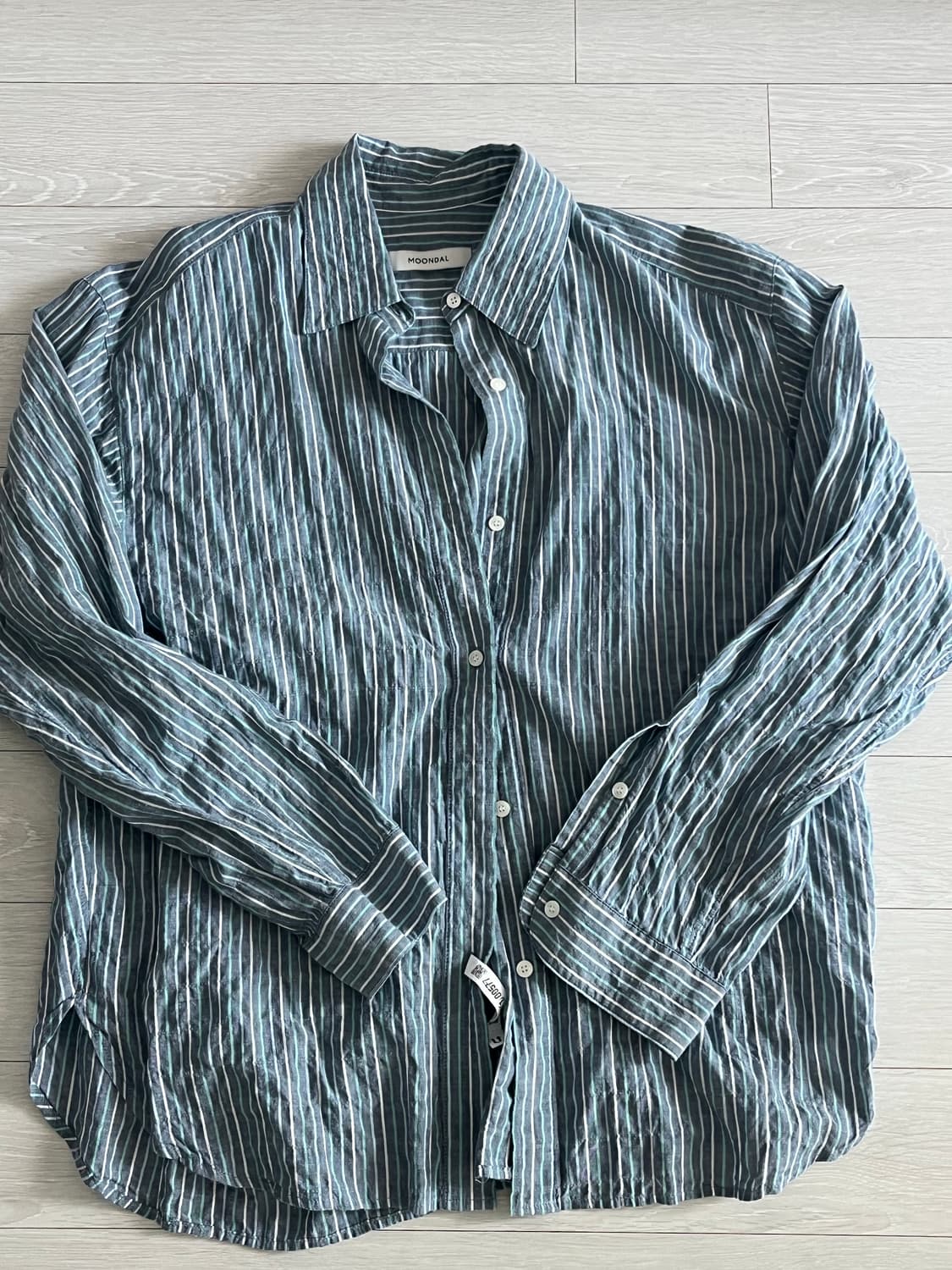 문달 스트라이프 셔츠 (여름 셔츠)  상품이미지8