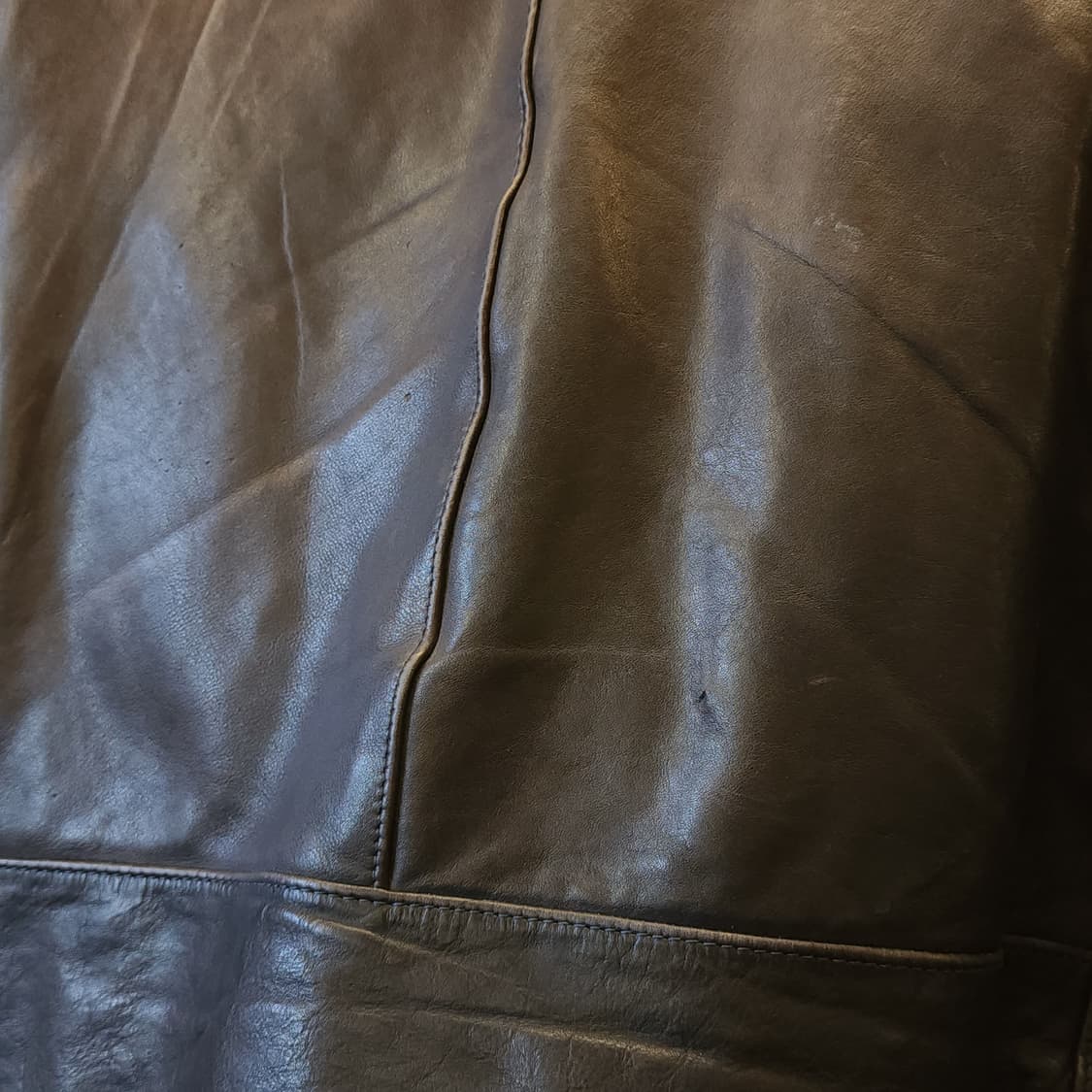 90s 소가죽 라이더자켓 바이커 라이더 헤비레더 105 상품이미지9