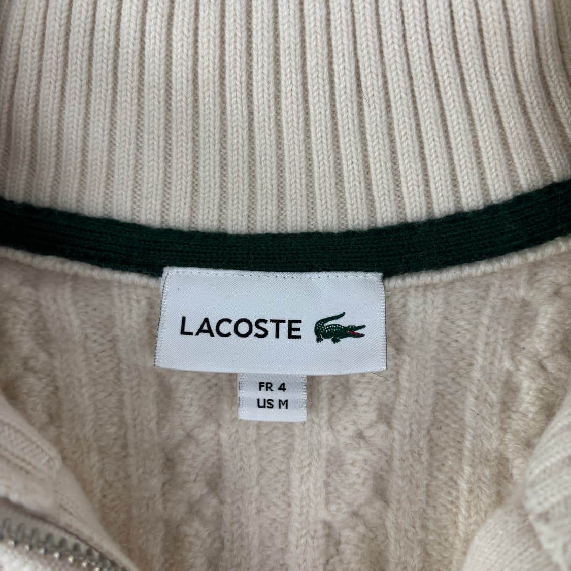 라코스테 니트 집업 상품이미지7