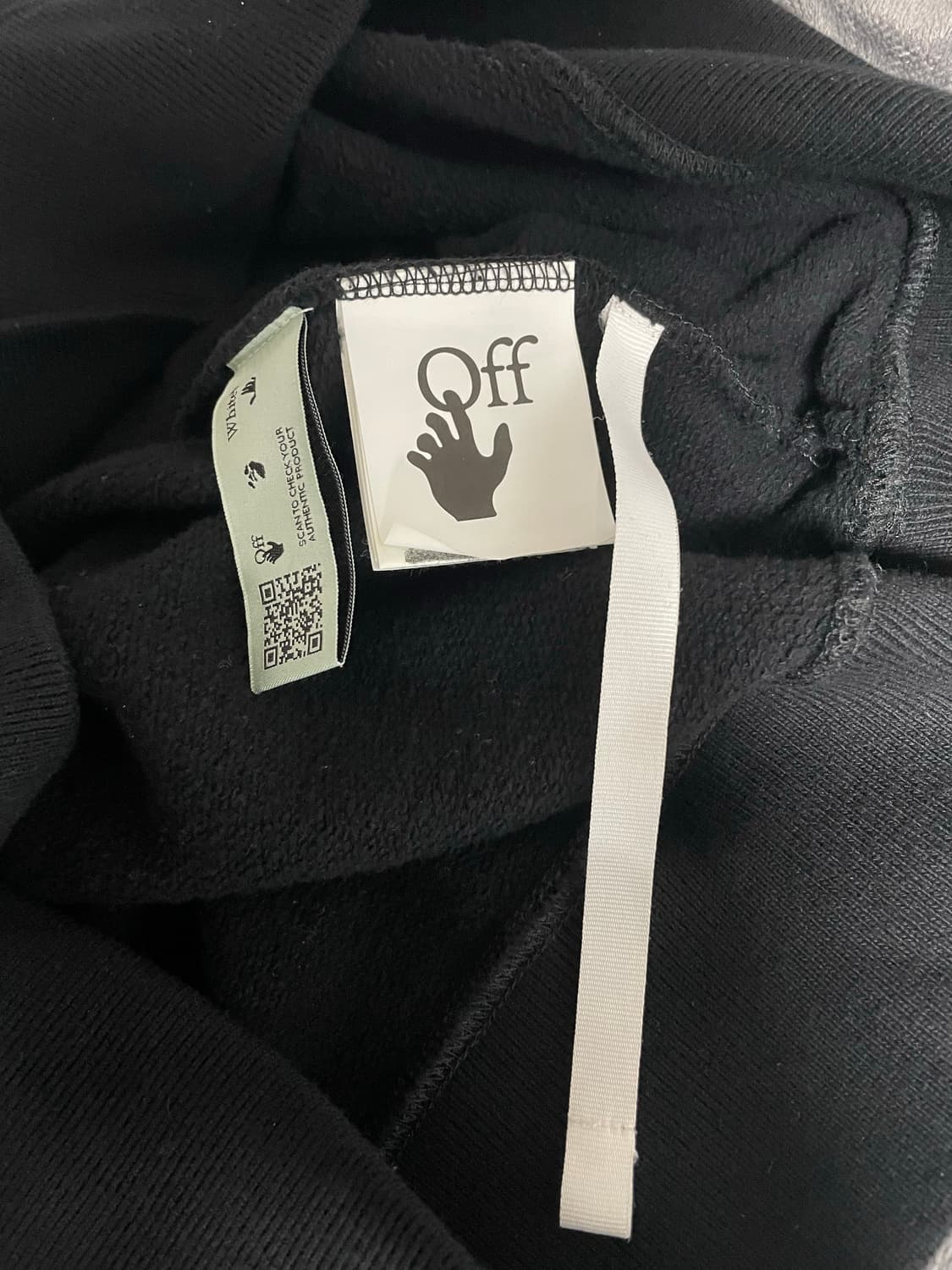 오프화이트 스텐실 애로우 맨투맨 상품이미지5