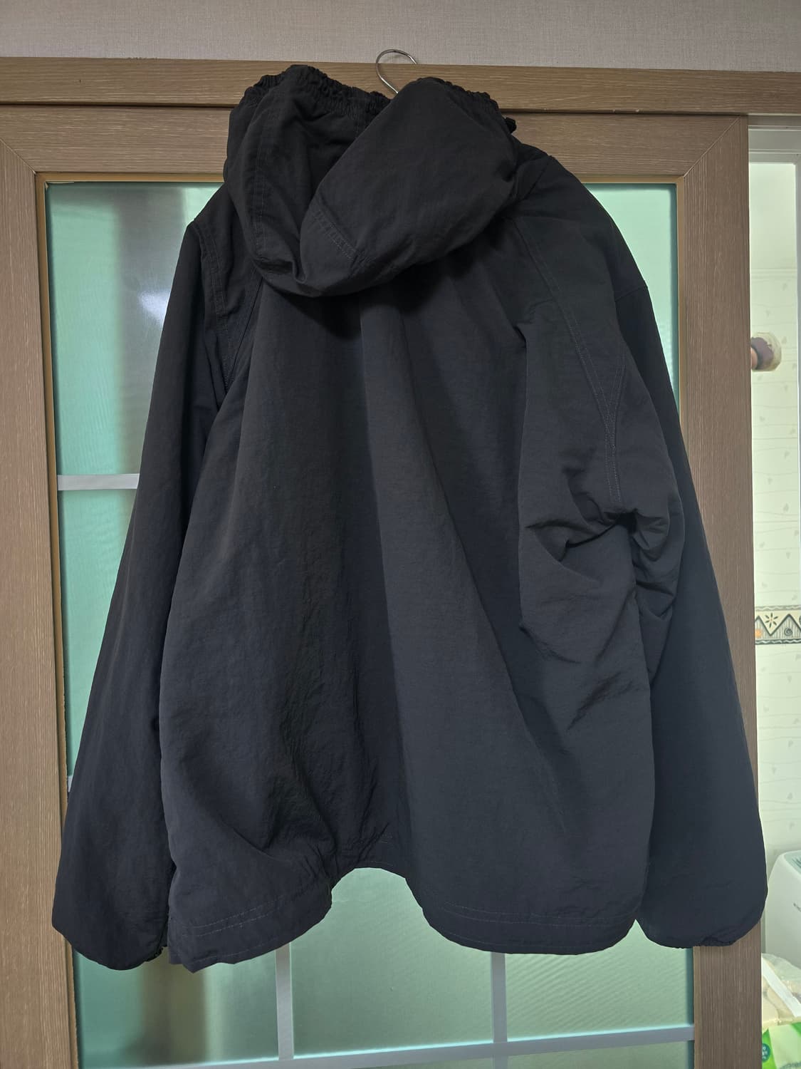 L] 블랙아웃 리버서블 후드 마운틴 파카 상품이미지2