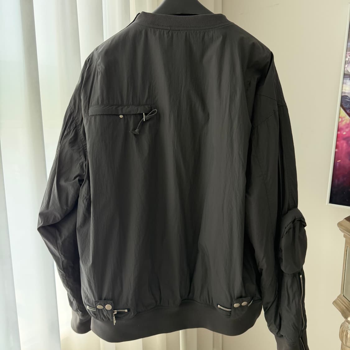 FAR FROMWHAT 다운패딩 아노락 차콜그레이 L 상품이미지3