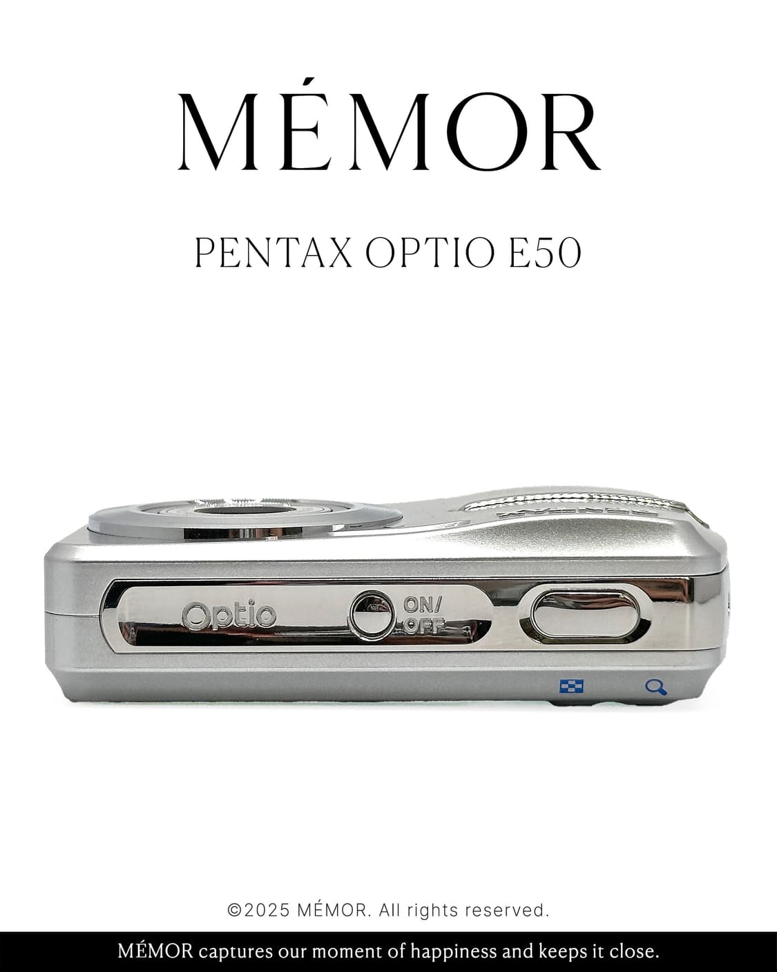 뽀얀느낌🤍PENTAX OPTIO E50 펜탁스 디카 카메라 상품이미지3