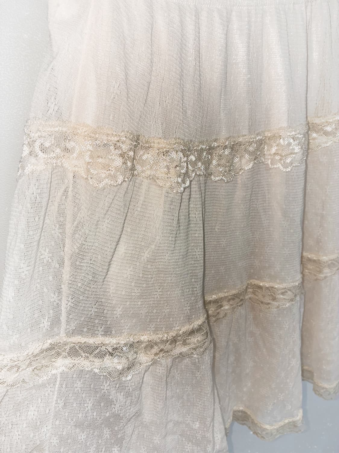 일본 빈티지 페어리 레이스 스커트 상품이미지2