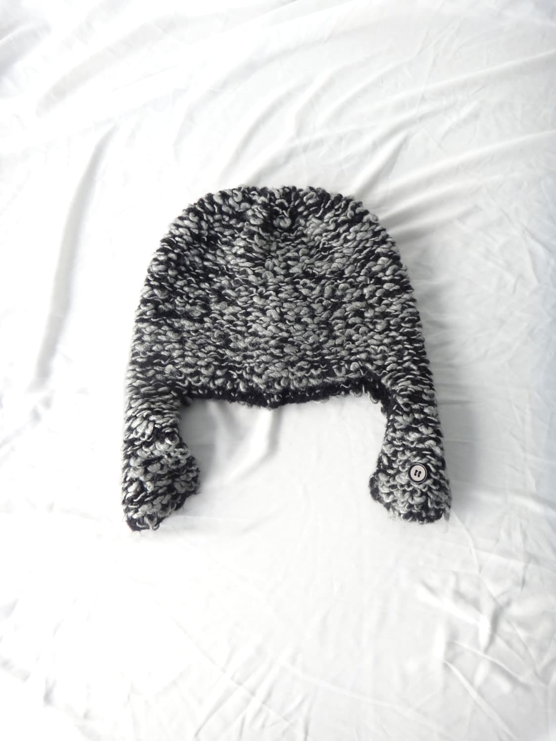 Earflap boucle beanie 상품이미지2