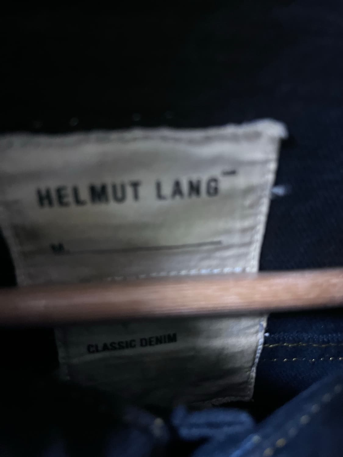 1998 helmut lang waxed classic denim  상품이미지2