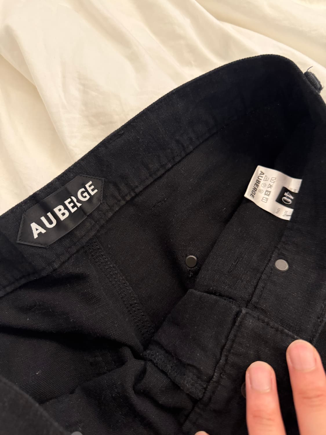 오베르쥬 더블니 차콜 블랙 40 상품이미지3