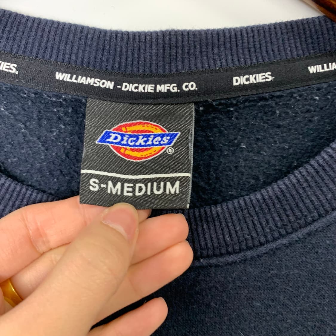 디키즈 y2k 와투케 덤블로고 네이비 맨투맨 상품이미지5